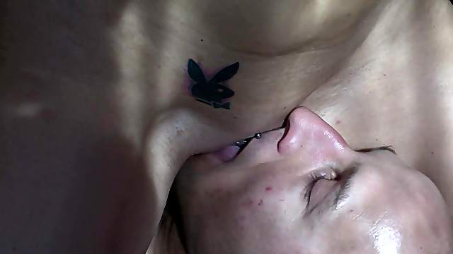 Muscular man fucks Julia Pink in perfect manners