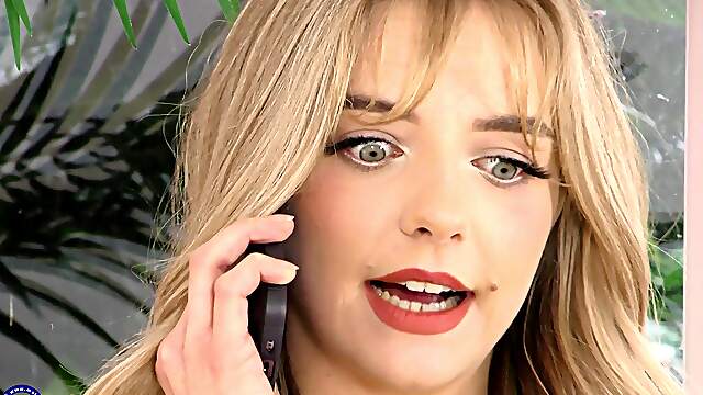 Hot mature Mrs. Marie X seduced young Blonde Gabie in pantyhose