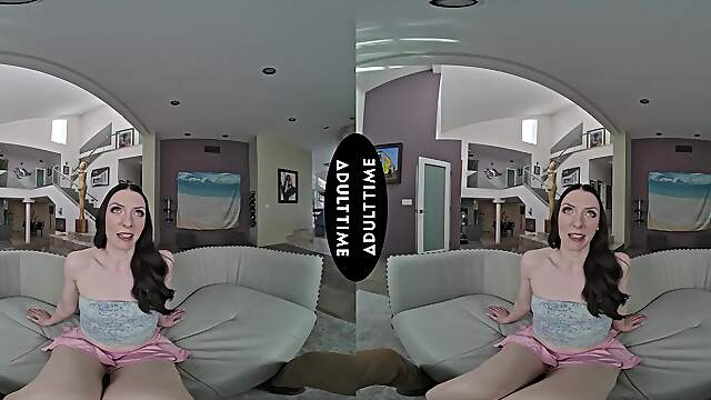 The couple has a great sex in different poses, ending with a climax.