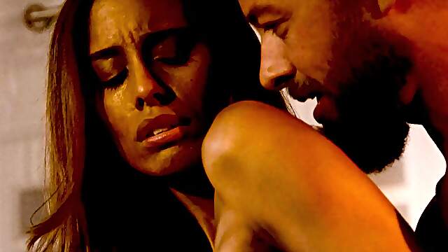 Skinny babe Kylie Le Beau in doggy style action with her hot boyfriend