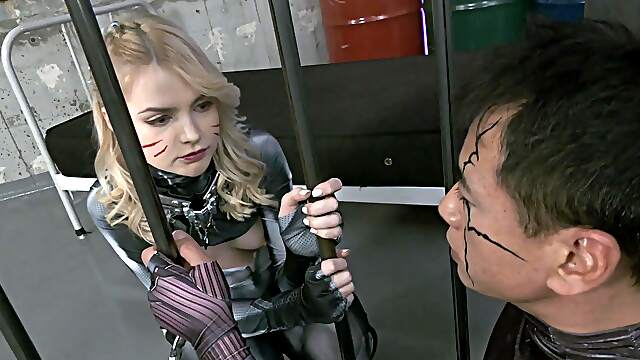 The cute girls Lika Star and her girlfriend have fun together