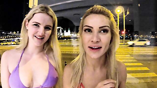 Stunning foursome with Cherry Kiss and more