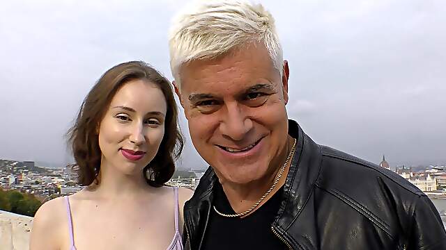 A guy fucked his girlfriend Berta Lusty on cam