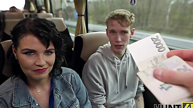 Federika: Charlie's dirty fantasy comes true as he feasts on her giant melons