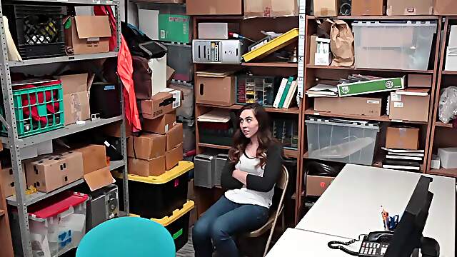 Lexi and Wrex's wild threesome in the office
