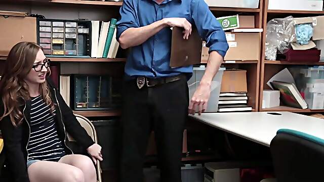 Redheaded cuties in a steamy affair: Small-titted Gracie and Wrex