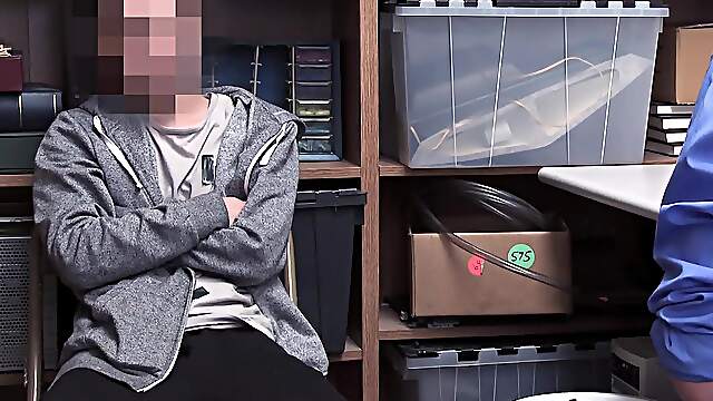 Blond bombshell Rachael gets naughty with Juan in a forbidden office encounter