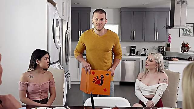 Blowjob bliss in a lustful threesome with Codey Steele and Lulu Chu