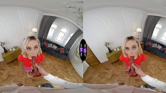 Blond bombshell Molly craves cock in all positions