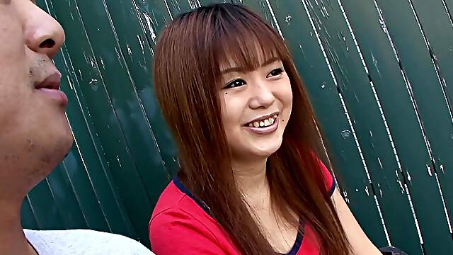 Japanese bombshell Noriko Kago indulges in a steamy BJ session with her lucky partner