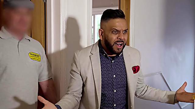 Blonde mommy gets laid with two of her son's best buddies