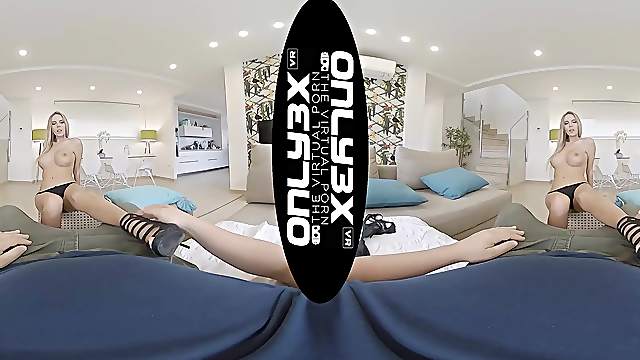 Intense virtual reality fuck with formidable starlet Florane Russell