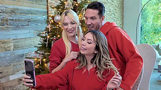 Perfect brads filmed taking the same dick in a spicy compilation